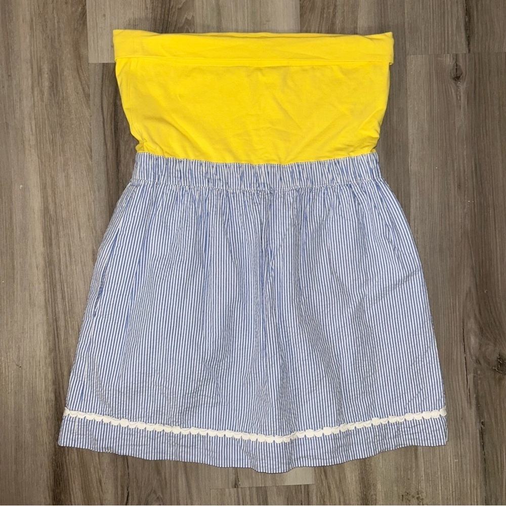 Lilly Pulitzer Yellow and Blue Kids Dress - Picture 2 of 3